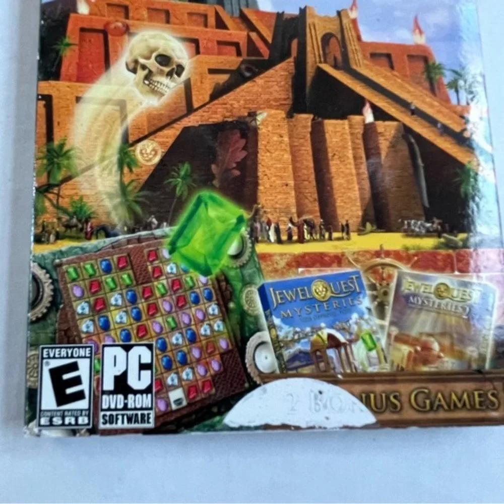 Jewel Quest Mysteries IV The oRacle Of Ur PC DVD ROM Game E ESRB iWin Games